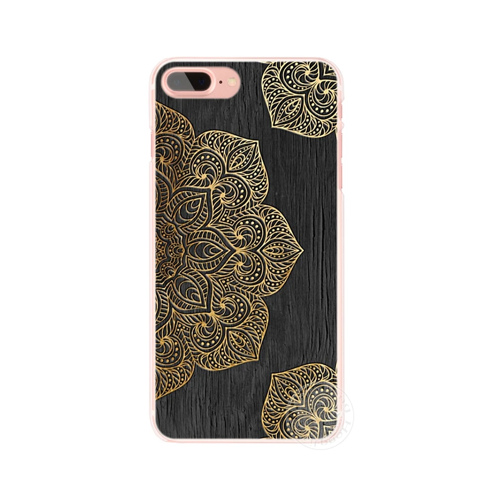 HAMEINUO Чехол для мобильного телефона с винтажным рисунком Мандала Цветок iphone 4 4s 5 5s