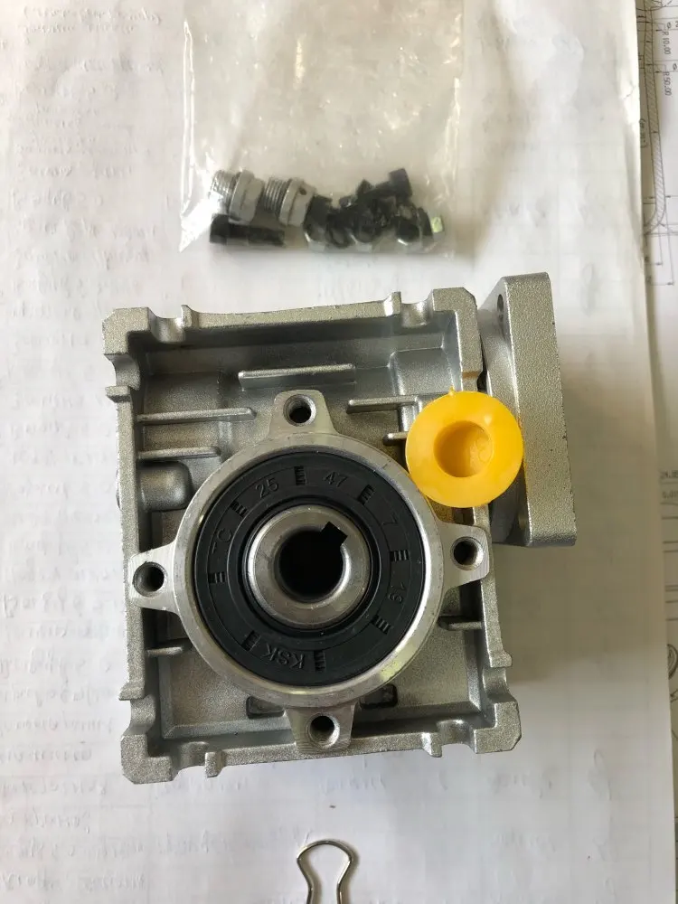 5:1-80:1 червячный редуктор NMRV030 11 мм Входной вал RV030 скорости червячной коробки