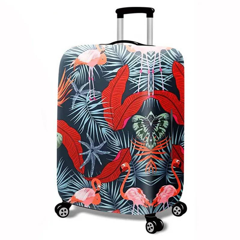 O Luggage Cover Модный Эластичный тканевый багаж защитный чехол Suitable18-32 дюймов Чехол для чемодана чемодан пылезащитный чехол Аксессуары для путешествий - Цвет: O Luggage Cover