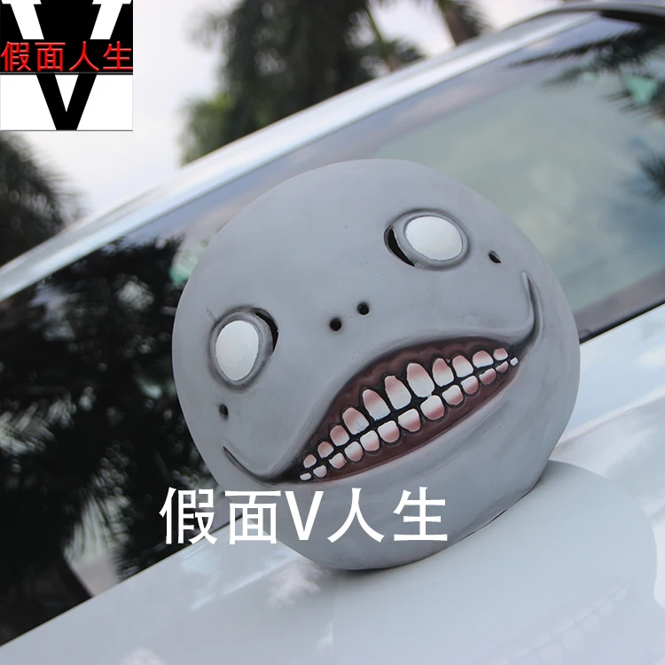 Аниме NieR Automata Emil косплей маска ужаса забавная маска для Хэллоуина Карнавал Новинка