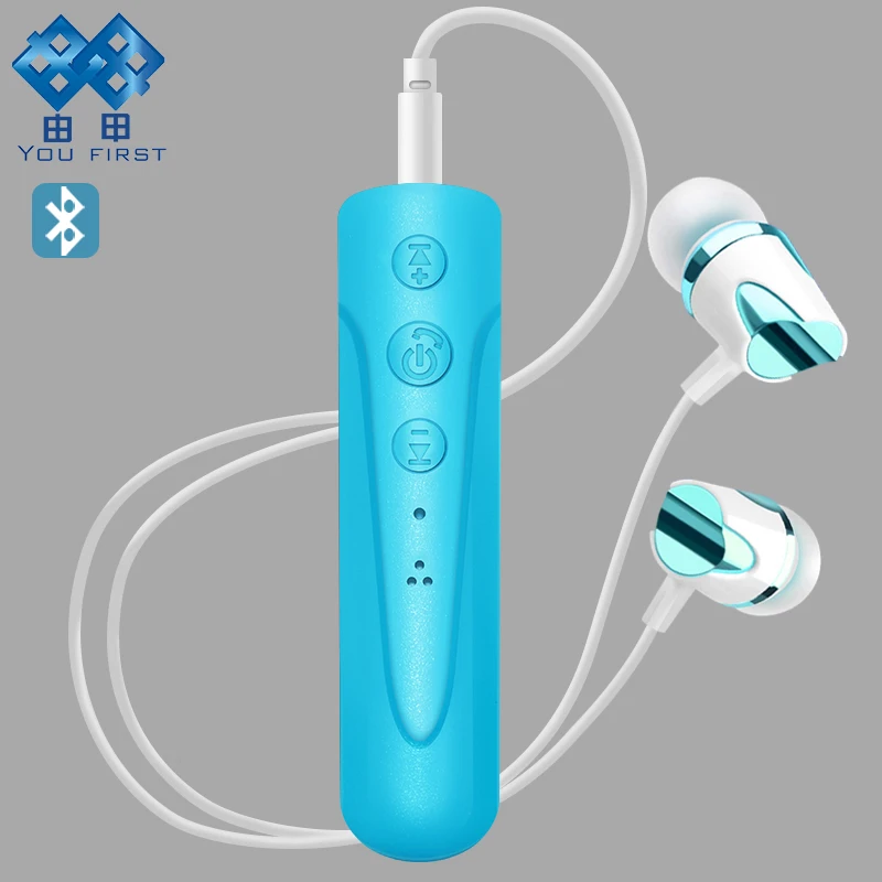 YOU FIRST беспроводные наушники спортивные Bluetooth наушники с шумоподавлением наушники Bluetooth приемник 3,5 мм с микрофоном для iPhone