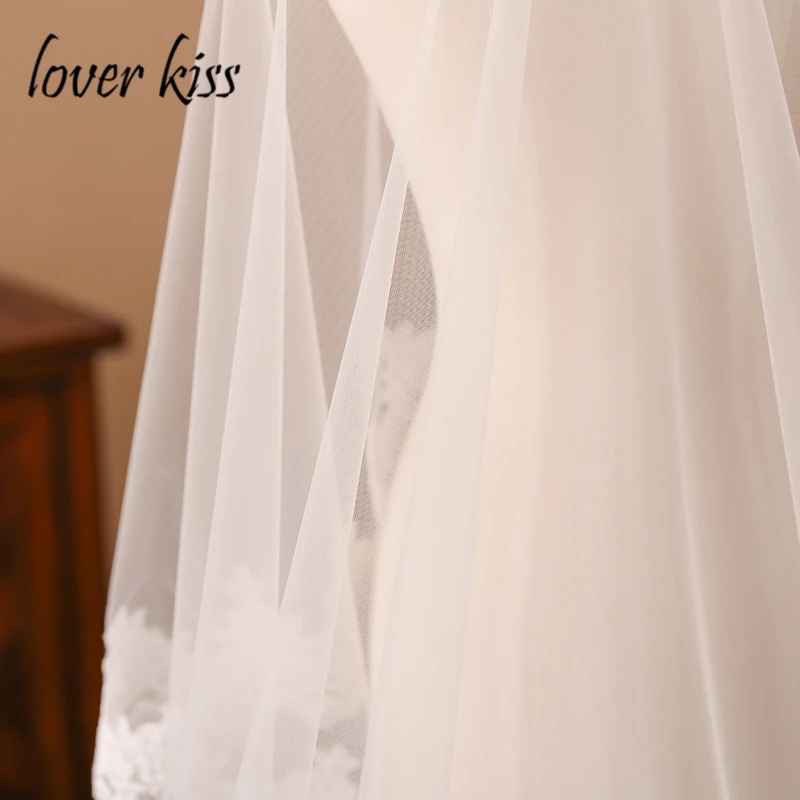 Lover Kiss однослойное Тюлевое свадебное кружевное для свадебной вуали по краю 1 5 м