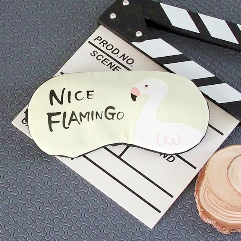 1 шт. маска для сна милая с уткой мягкая &quotдышащая&quot ткань путешествий