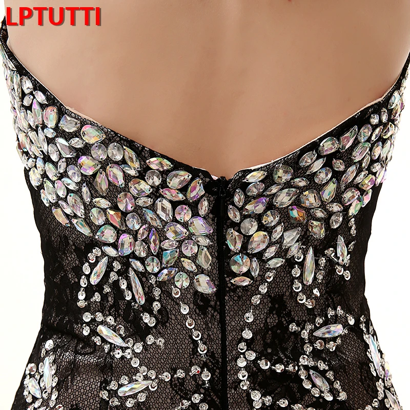 

LPTUTTI Beading Crystal Plus Size New For Women Elegant Date Ceremony Party Prom Gown Formal Gala Luxury Long Evening Dresses