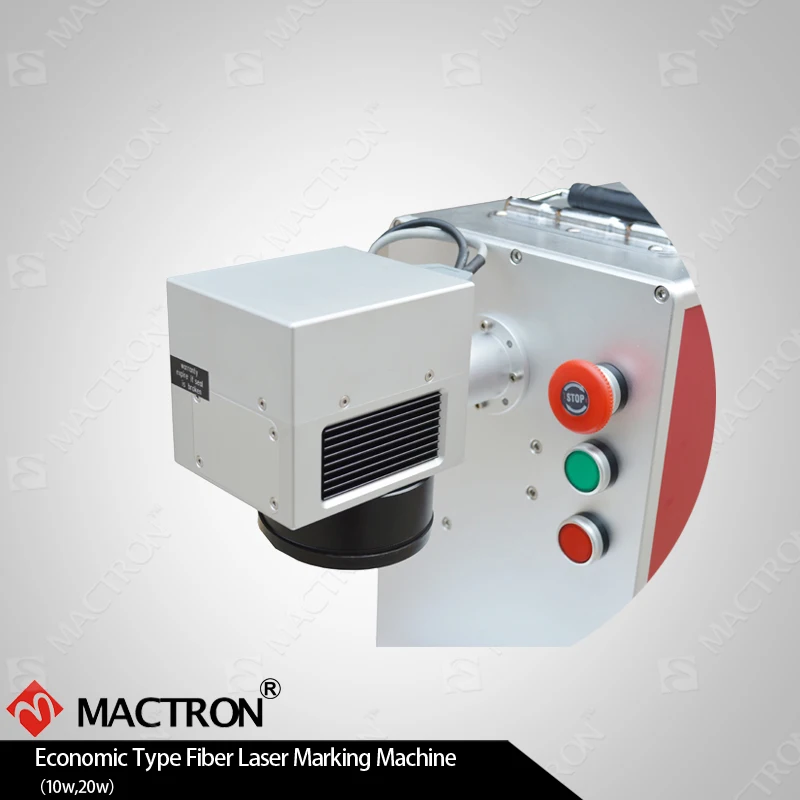 Лазерная волоконная маркировочная машина 20 Вт лазерная гравировка алюминиевая