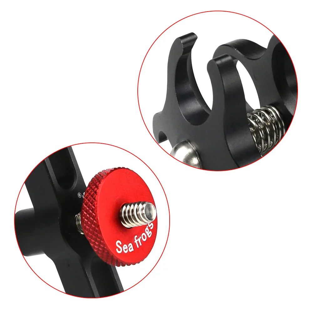 Незаменимый аксессуар для дайвинга шариковый зажим с тремя отверстиями система