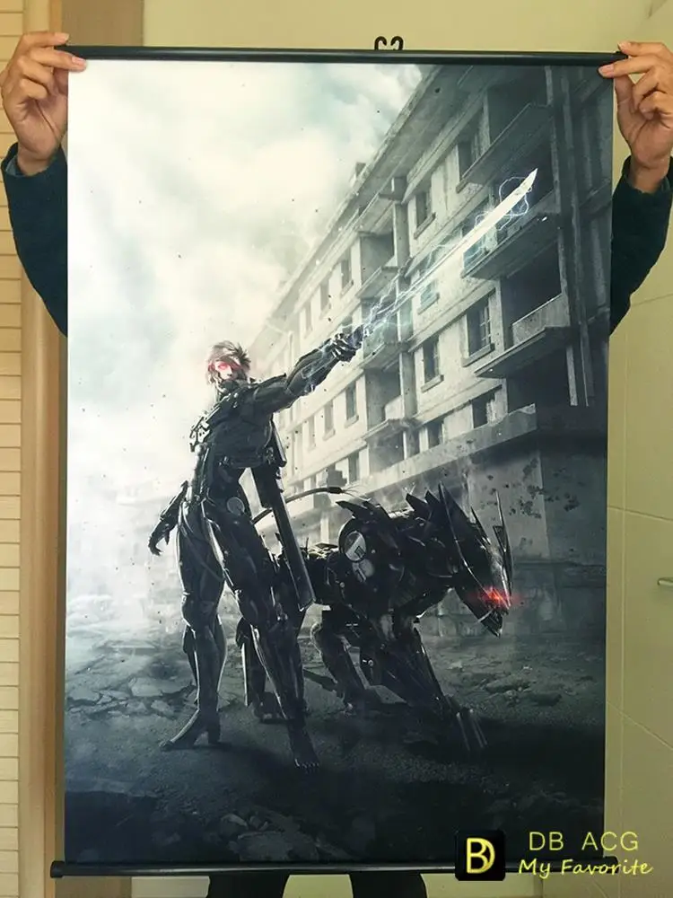 HD игровые свитки с надписью Metal Gear Rising: Revenge постер для бара кафе баннеры домашнего