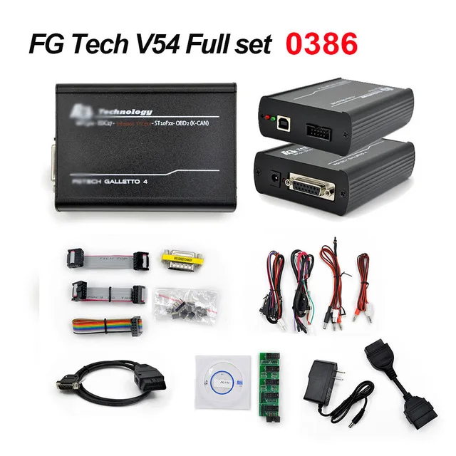 FG TECH 0386 Fgtech Galletto 4 Master V54 функция BDM зонд BDM Рамка для KESS K-TAG fg tech galletto V54 ECU чип тюнинг ecu программист - Цвет: FG TECH 0386