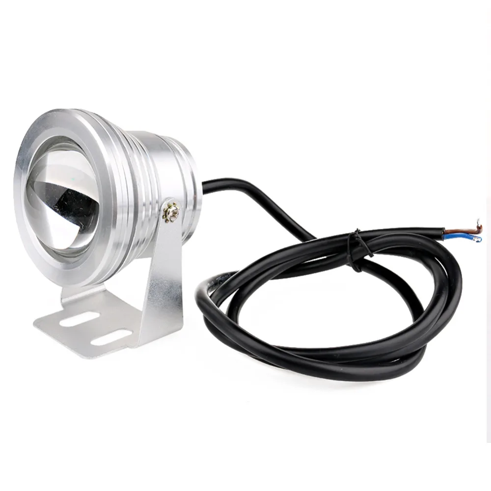12 В 10 Вт RGB Водонепроницаемый Подводный СВЕТОДИОДНЫЙ Прожектор Наводнение Wash