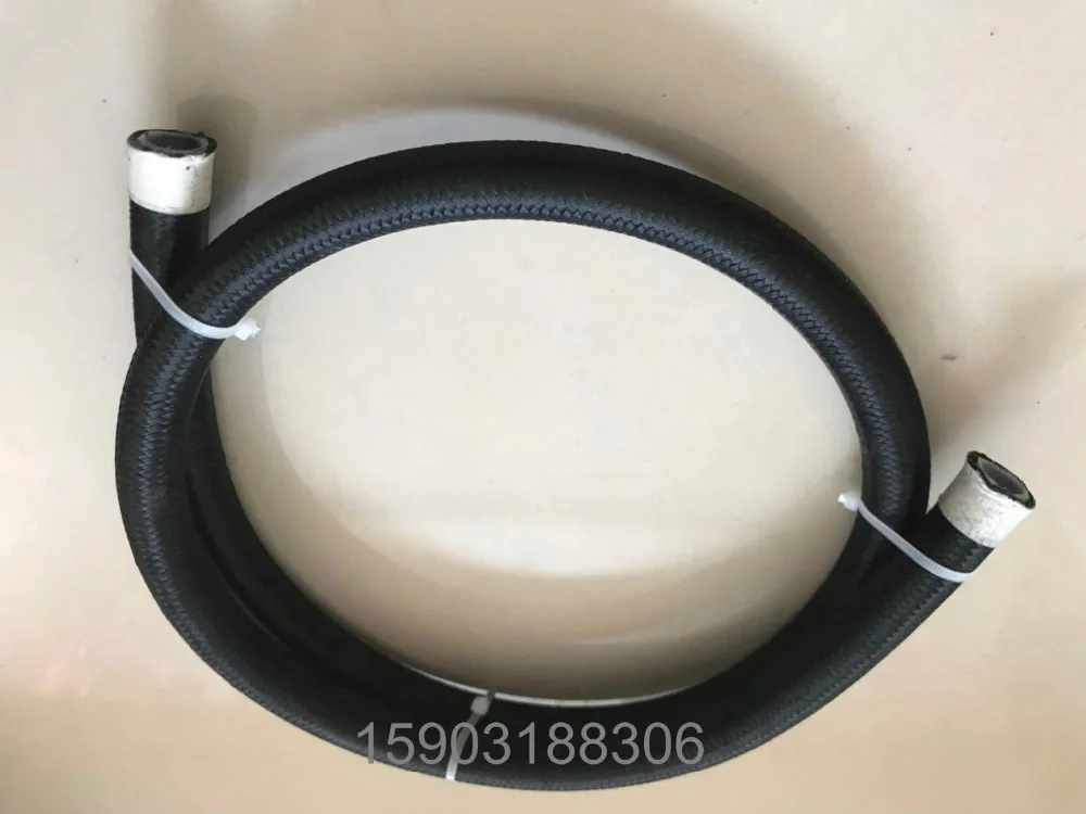 Тефлоновая оплетка трубы PTFE нейлоновая покрытая трубка AN8 шланг 1 м
