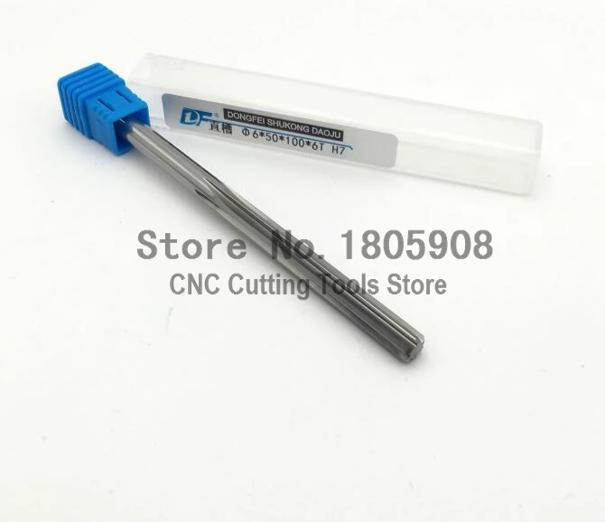 Развертка из карбида вольфрама с прямым хвостовиком 1 шт. 5 мм х 100 твердая