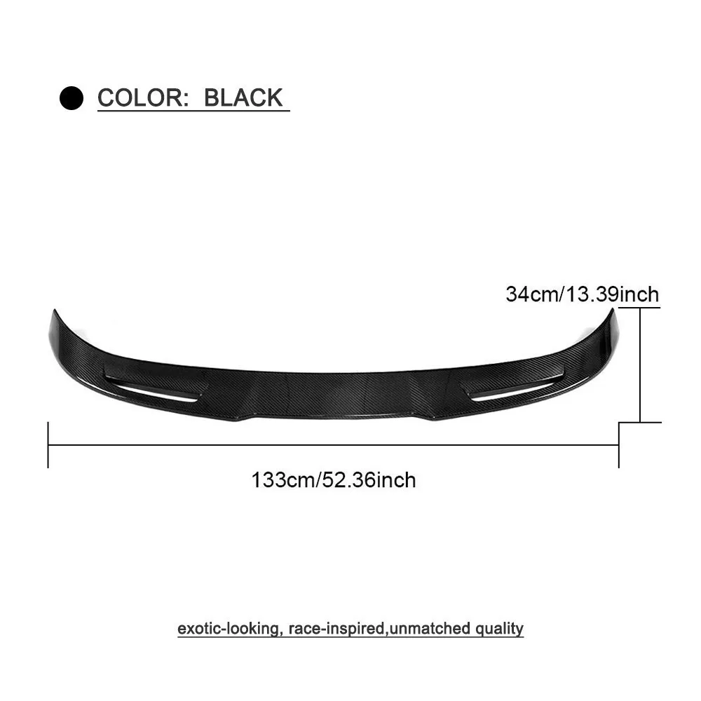 Автомобильный задний спойлер на крышу окна крыла для Alfa Romeo Stelvio 2017 2018 Base Sport Ulitity TI