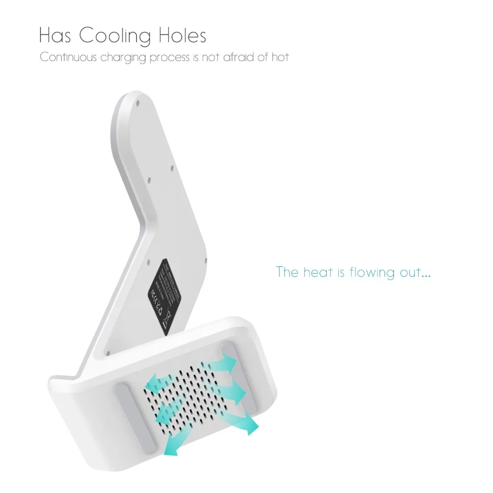 2 в 1 беспроводная док-станция для зарядного устройства станция кронштейн