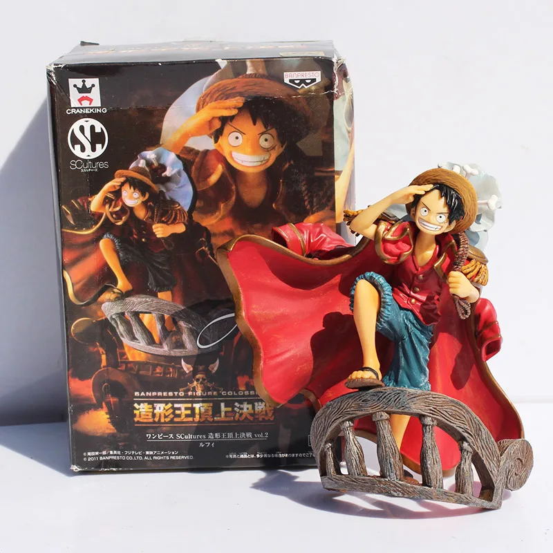 Luffy And Dracule Mihawk ПВХ фигурка игрушки куклы 6 дюймов 15 см Коллекционная модель|one piece