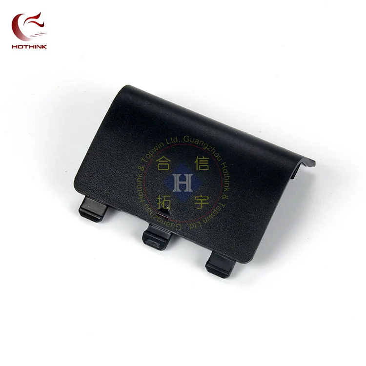 40pcs black HOTHINK 40 шт./партия Новая замена Черная Крышка батарейного отсека Крышка дверная задняя оболочка чехол для xbox one контроллер xboxone геймпад - Цвет: 40pcs black