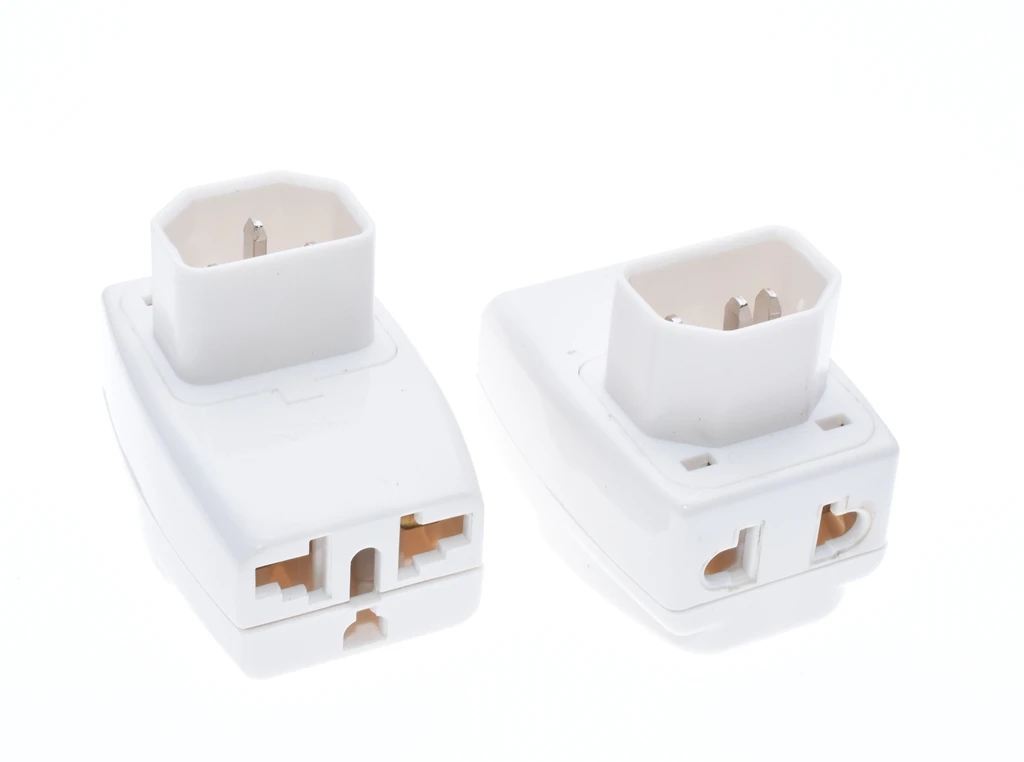 Адаптер питания 3 в 1 IEC 320 C14 Male C13 Female PDU/UPS Универсальный переходник для женщин