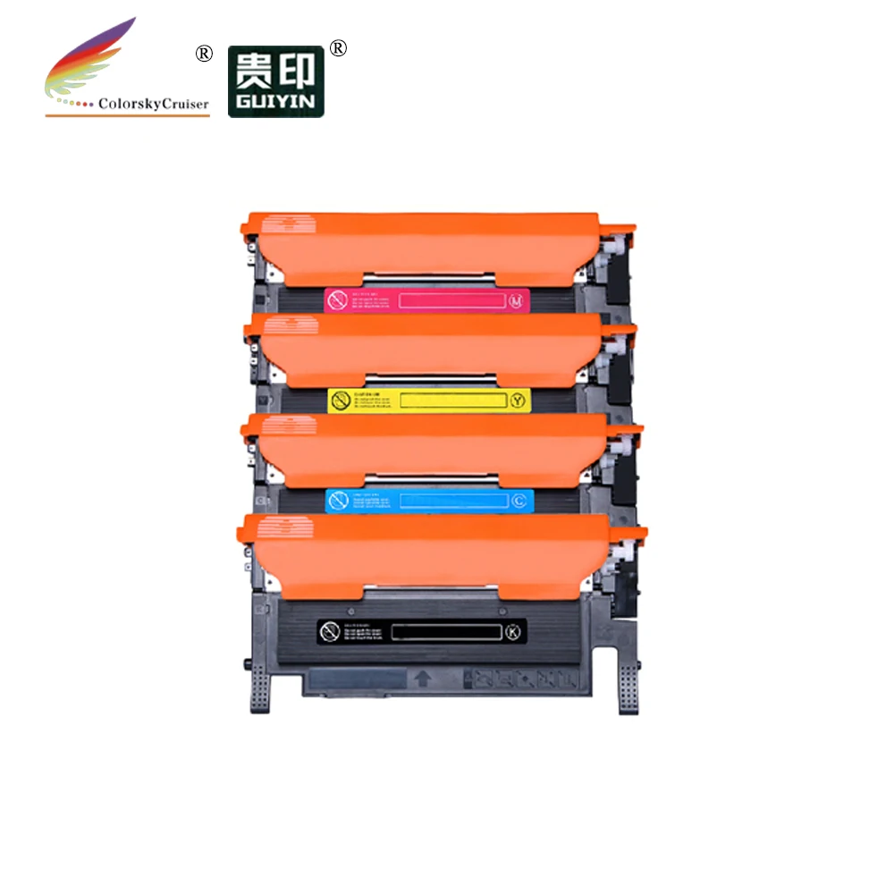 (CS-S406) совместимый тонер-картридж для samsung CLT-Y406S CLT-M406S CLP-368 CLX-3300 CLX-3305 (1 5 k/1 k страниц)