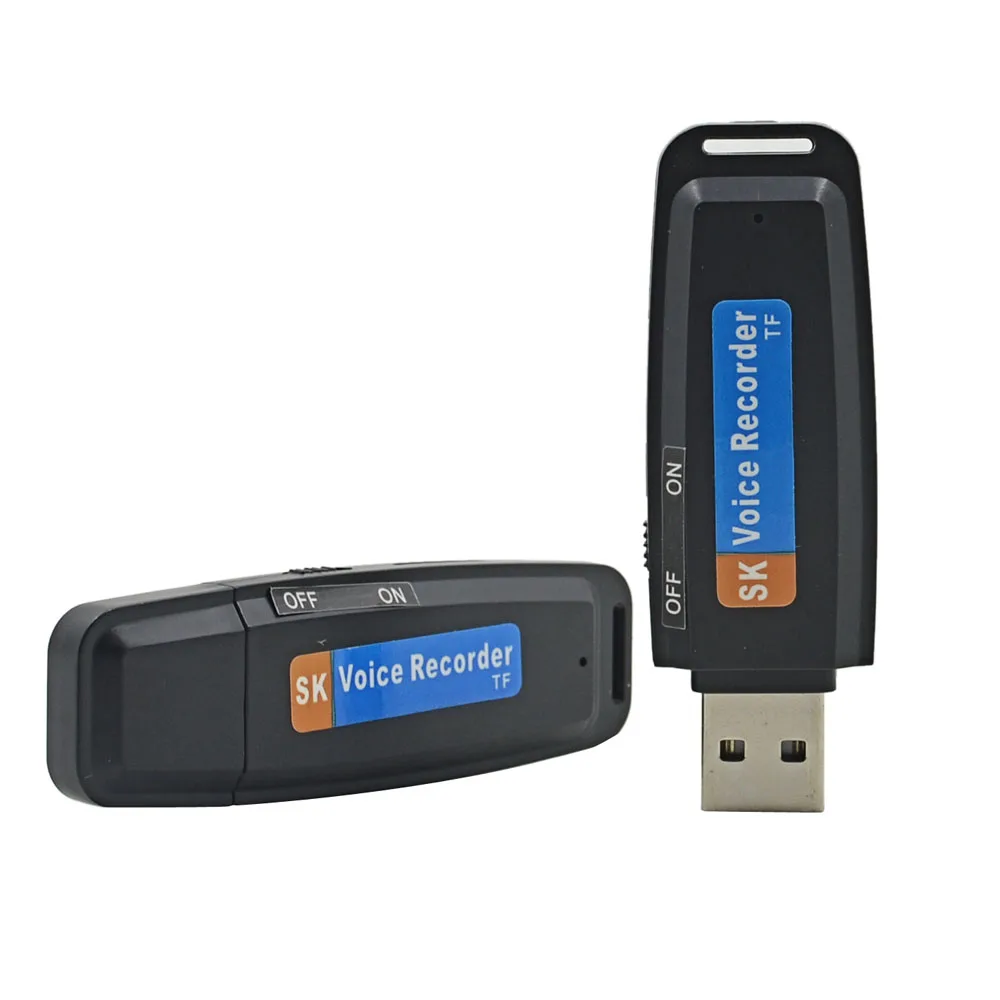 Профессиональный диктофон MJTEK с Micro SD TF-картой USB U-диском цифровой WAV ручка для