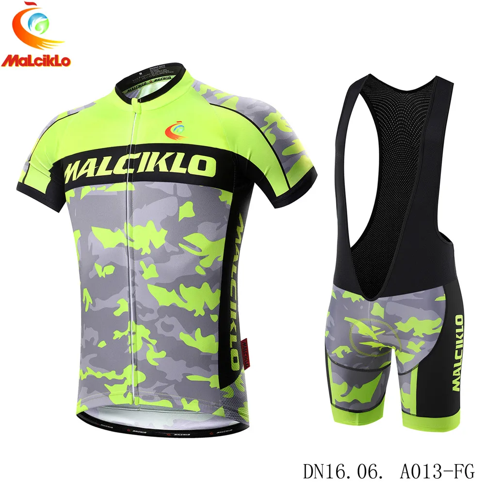 Спортивные майки для велоспорта Fluor Malciklo велосипедные с коротким рукавом одежда