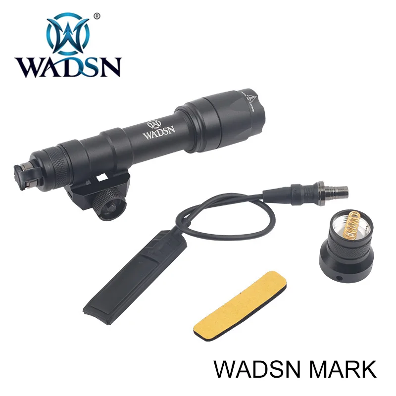 Белый WADSN Surefir M600C Глок для страйкбола фонари 340 люмен дистанционный двойной переключатель Охотничий Тактический фонарь WEX072 оружие скаутские огни - Цвет: Белый