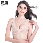 Грудь формы мастэктомии бюстгальтер 90C застежка спереди дизайн с карманами для грудных имплантов силиконовая грудь протез груди D30