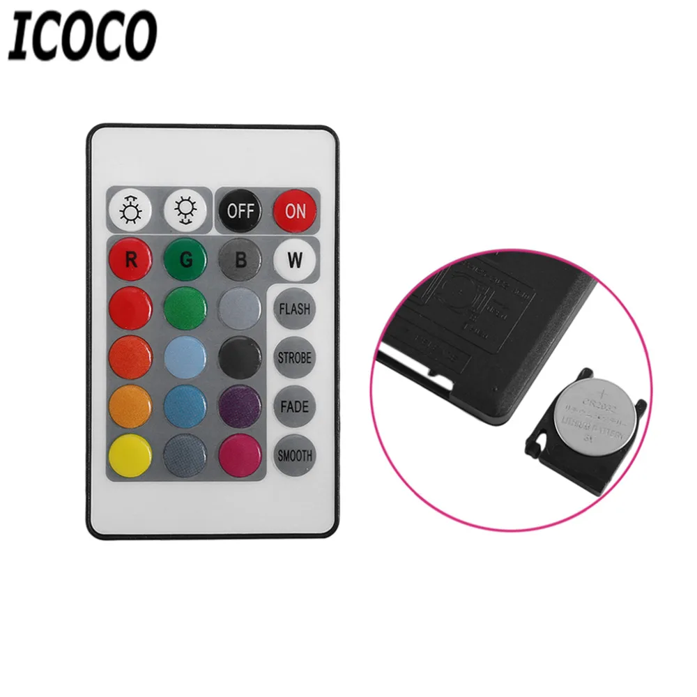 ICOCO 2017 умный беспроводной Bluetooth 12 Вт 28 LED стерео аудио динамик RGB цветная