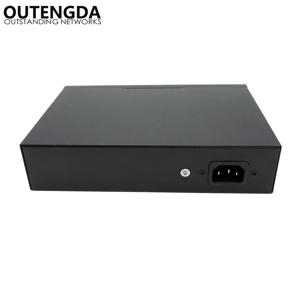 4 + 2 порта PoE коммутатор 802.3af Стандартный Выключатель питания 802.3at выключатель