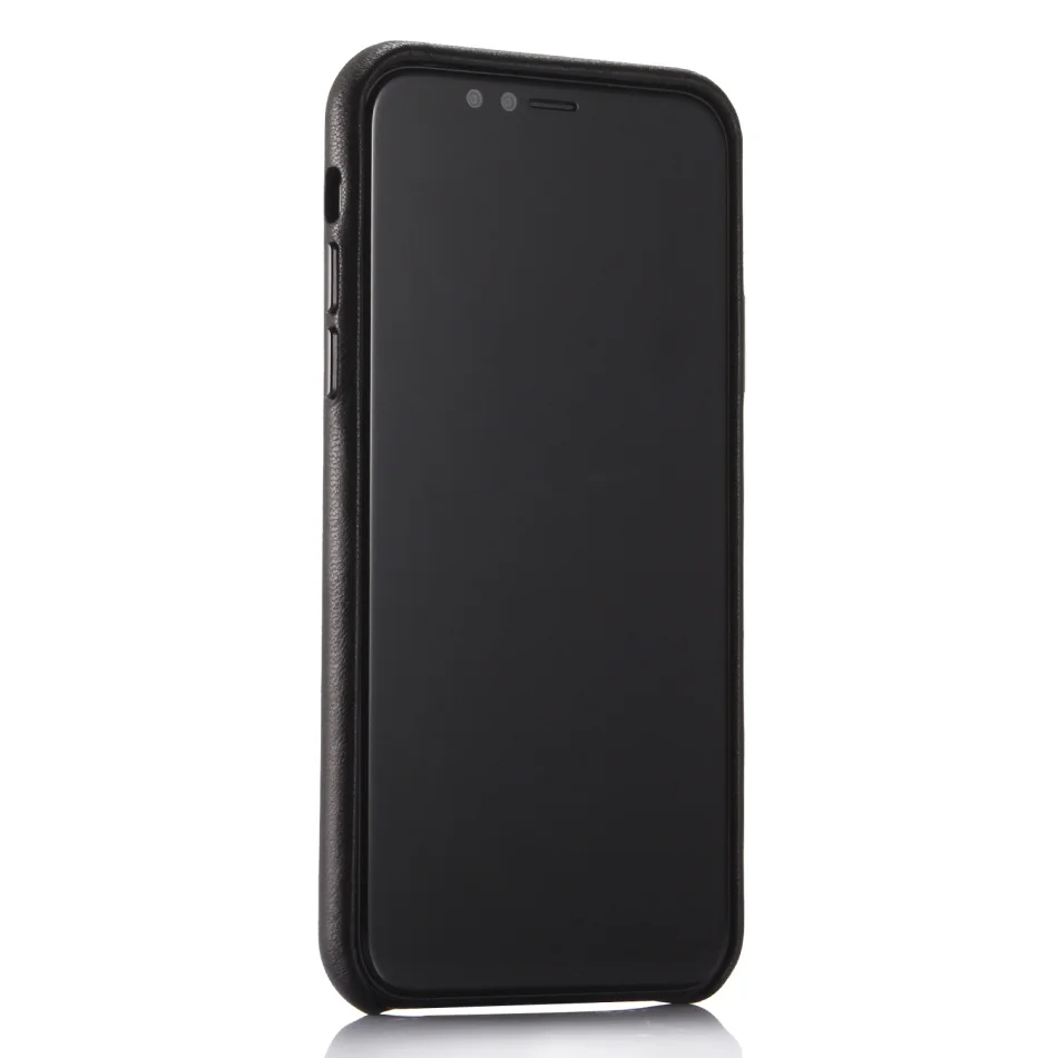 Чехол для телефона s для iPhone X, чехол из натуральной кожи, роскошный тонкий чехол на заднюю панель для Apple iPhone X XS Capa