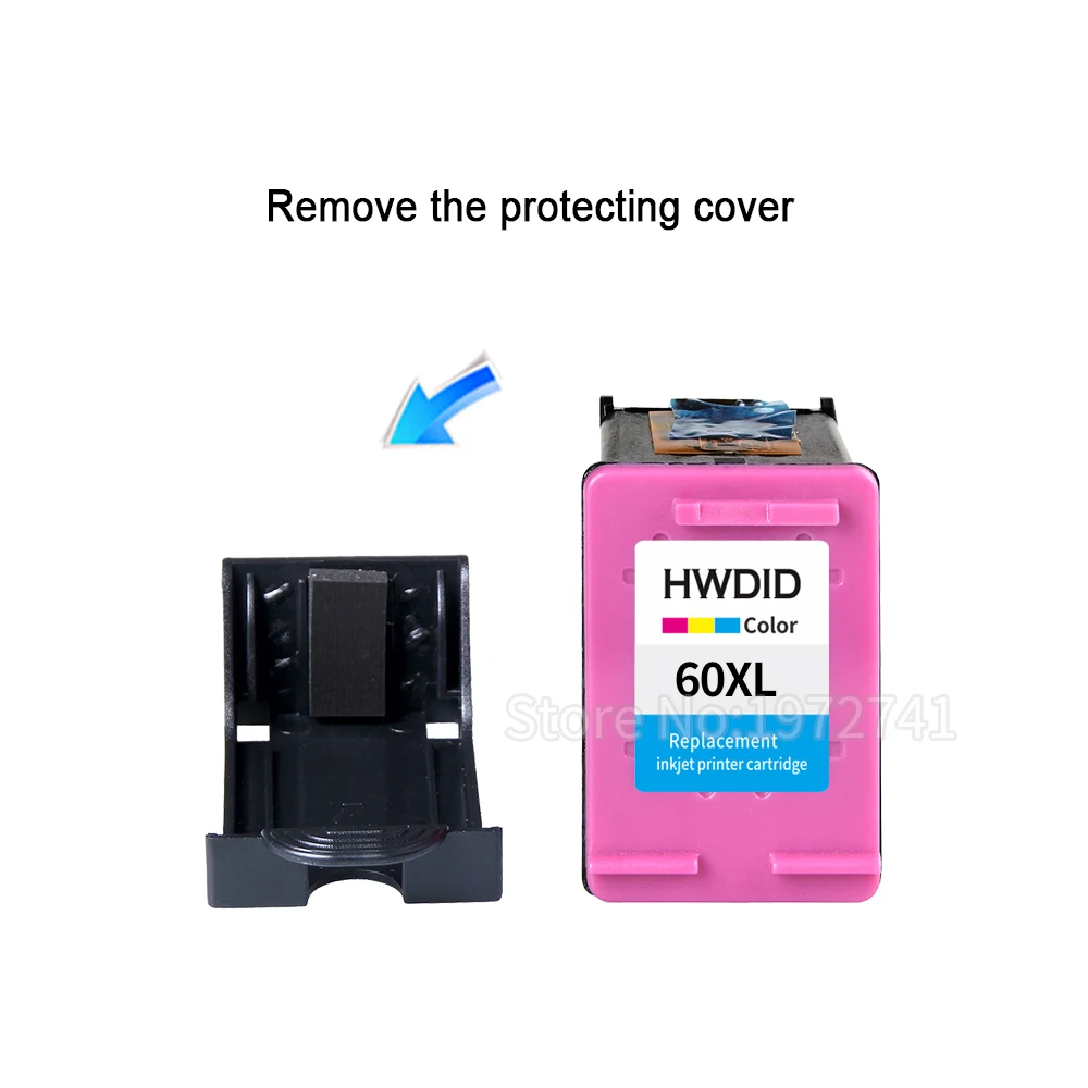 Замена чернильных картриджей HWDID 60XL для HP 60 XL Deskjet D2530 D2545 F2430 F4224 F4440 F4480 ENVY120 C4650 C4680|ink