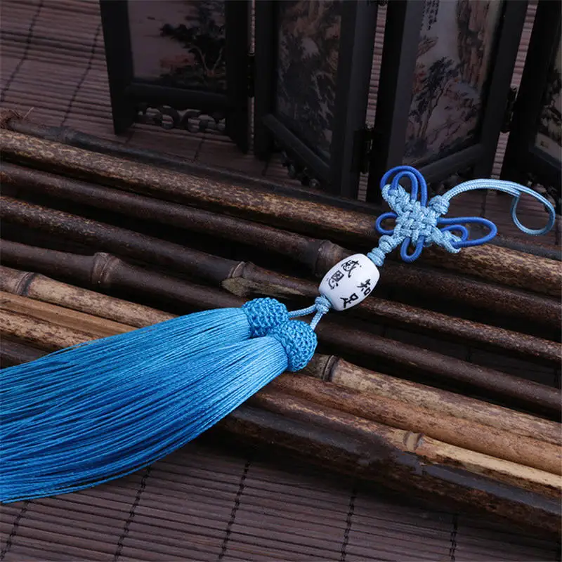 DoreenBeads 1 шт. один цвет кисточкой ручной работы ключ бантом китайские узлы шторы