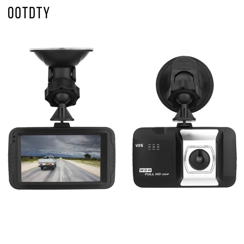 OOTDTY 3 дюймовый TFT ЖК экран Автомобильный видеорегистратор камера Full HD 1080P угол 140