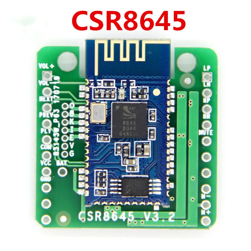5 Вт + Bluetooth 4.0 Усилители домашние доска CSR8645 aptX APT-X модуль стерео ресивер Динамик