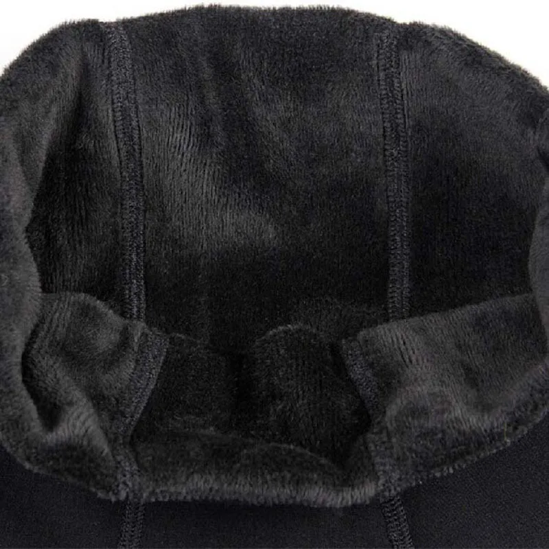 Высокая эластичность женские утепленные бархатные обтягивающие штаны