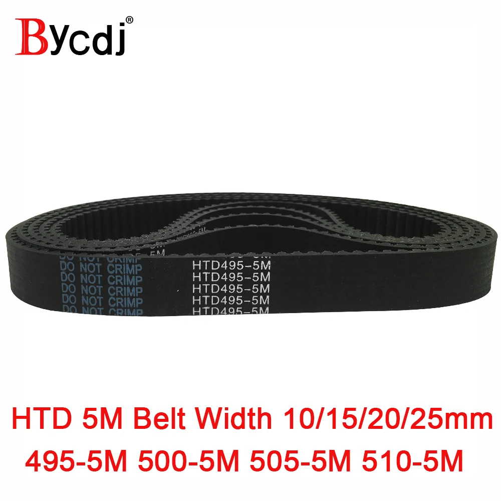 Зубчатый ремень Arc HTD 5M C = 495/500/505/510 ширина 10/15/20/25 мм зубья 99/100/101/102 синхронный 495 5 м