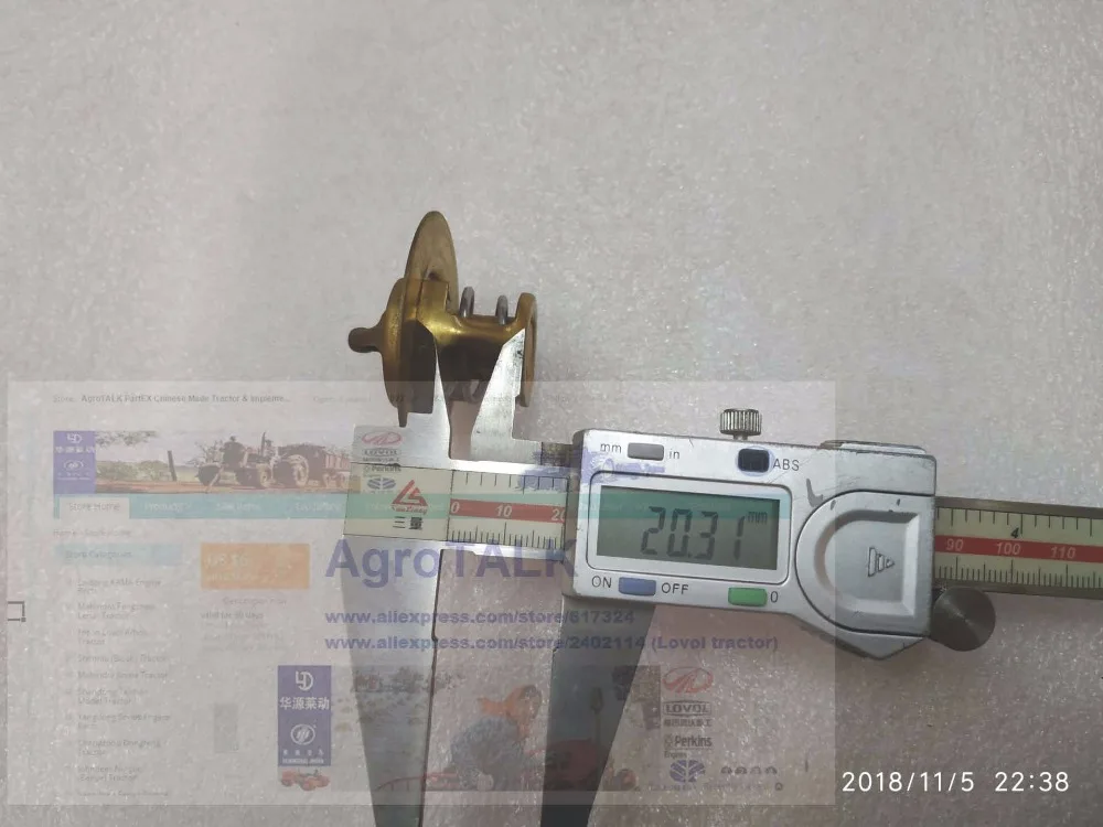 Shanghai SNH504-704 thermostat for engine 495A/4100/4102 part number: | Инструменты