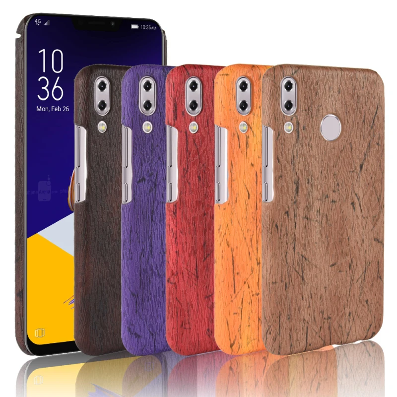 Для Asus Zenfone 5 ZE620KL чехол задняя крышка искусственная кожа + Поликарбонат жесткий
