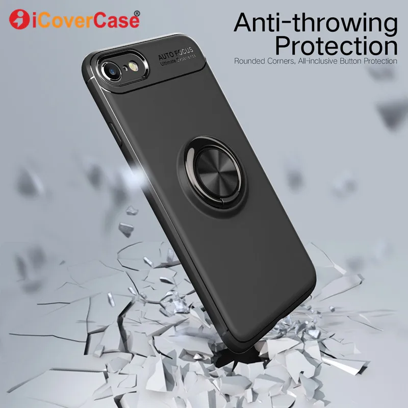Magnetic Rotating Ring Back Case Bracket For Apple Iphone 7 8 Plus 7Plus Mobile Stand Car Phone Holder Cover Iphone7 8P |