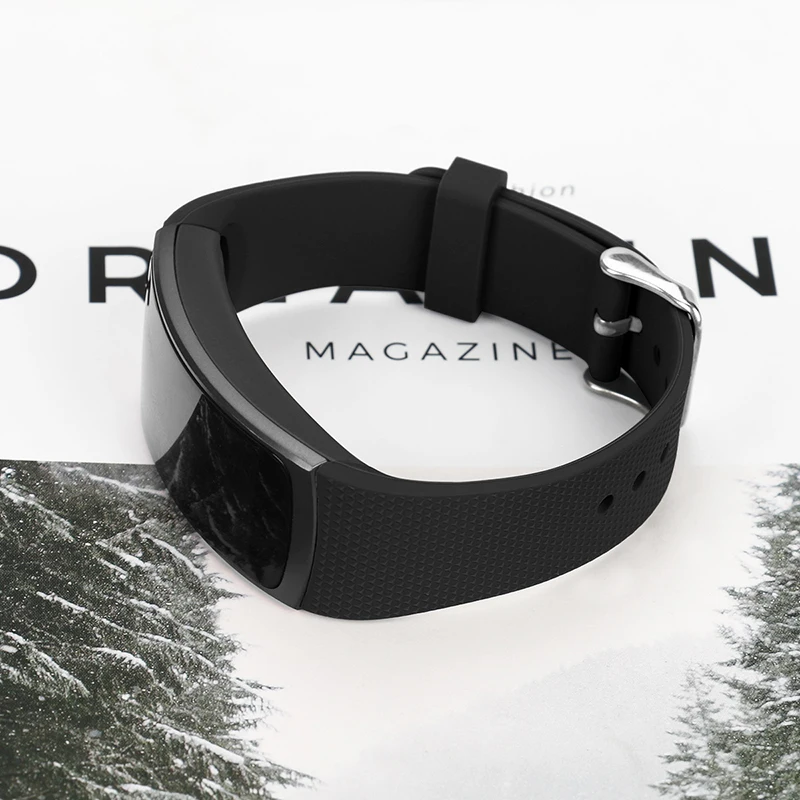 Сменный Браслет Ollivan для samsung gear Fit 2 Pro, силиконовый ремешок для samsung Fit 2/Fit2 Pro, мягкий силиконовый ремешок из ТПУ