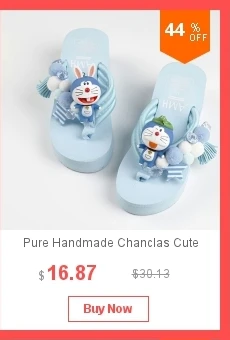 Chanclas/розовые шлепанцы с цветами ручной работы 3 см/6 см; модные женские летние пляжные вьетнамки на платформе и высоком каблуке; zapatos mujer