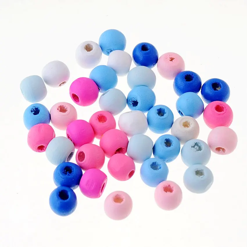 Круглые деревянные бусины 50 шт. 10 Х9 мм|round wood beads|spacer beadswooden beads |