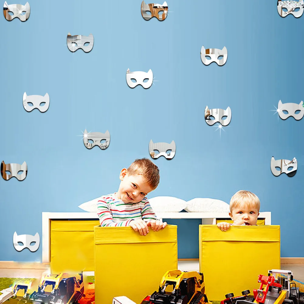 Съемные креативные зеленые маски Funlife для детской комнаты танвечерние ная маска