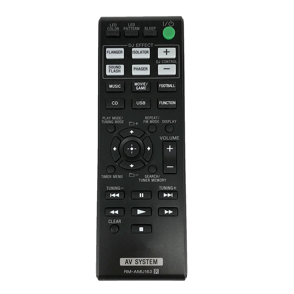 RM-AMU163 пульт дистанционного управления для SONY RMAMU163 1-492-142-11 149214211 LBT-GPX55 HCD-GPX55 LBT-GPX77 HCD-GPX77
