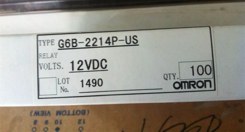 

G6B-2214P-US реле автомобиля 6PIN 12VDC
