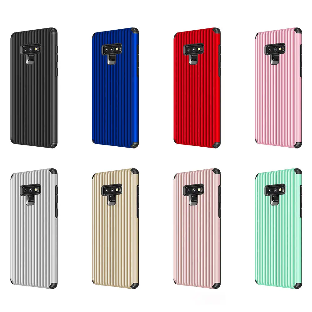 IMIDO Модный милый багажный чехол для телефона samsung Galaxy S9 Plus противоударный ТПУ + PC