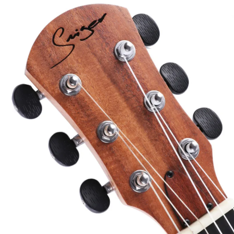 Guitalele Guilele 30 дюймов все акации Guitalele Мини электрическая баритон Акустическая гитара 6 струн Ukelele Pickup туристическая гитара