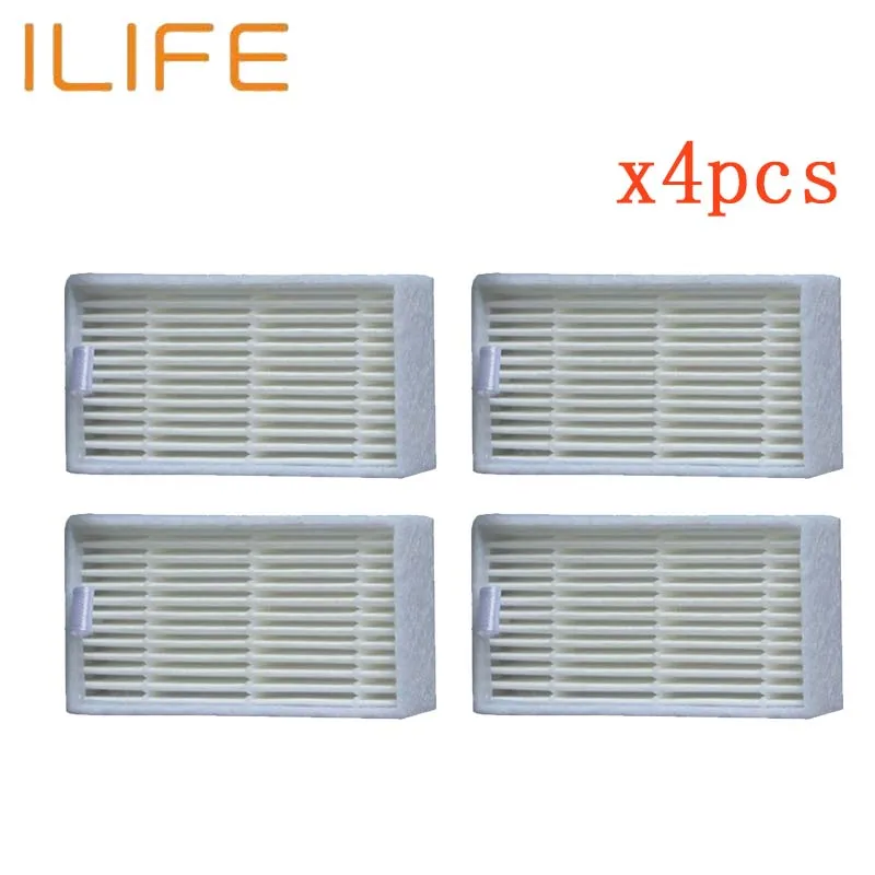Аксессуары HEPA для фильтров chuwi ilife V3s V5 V5s v1 V3 v5 pro V50 V55 4 шт. запчасти
