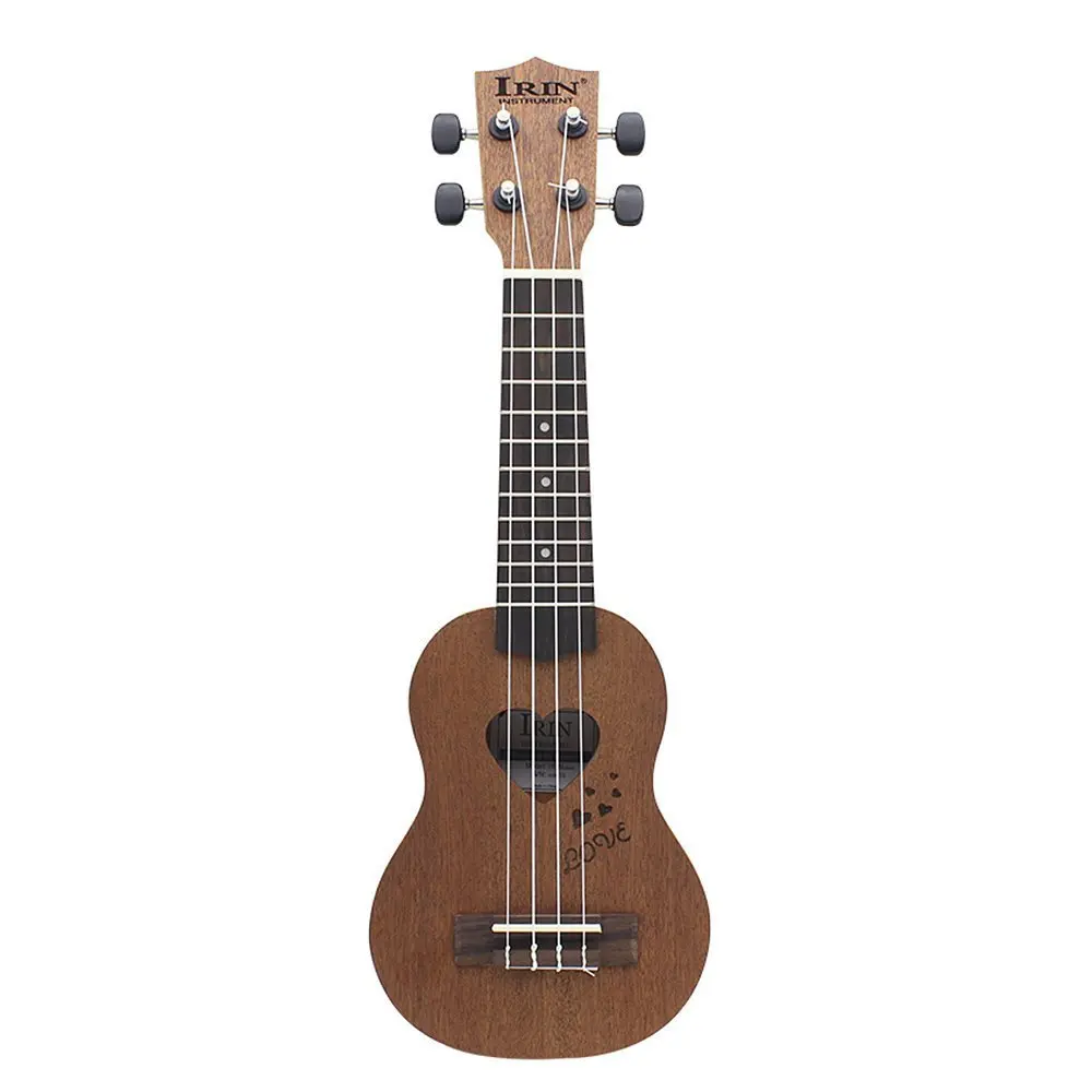 IRIN 17 &quotМини Ukelele Укулеле ель/Sapele Топ палисандр гриф струнный инструмент 4 струны с