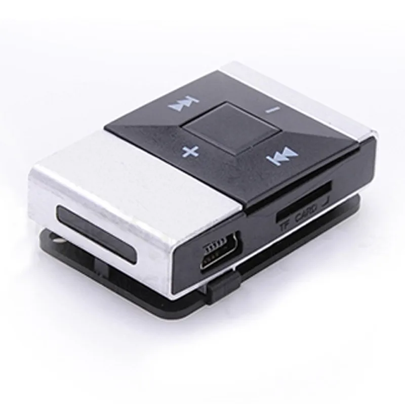 Модный Мини USB клип цифровой Mp3 музыкальный плеер Поддержка 8 Гб SD TF карта Гладкий