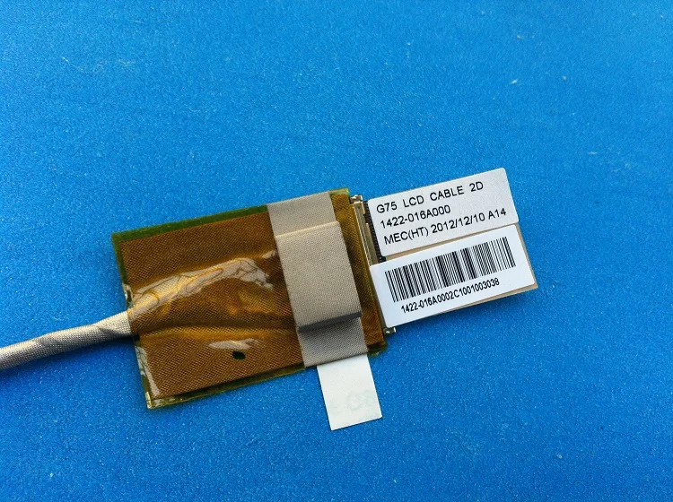 Новый ЖК кабель для ноутбука ASUS G75 G75VW G75VX G75VM 2D P/n: 1422 016A000|lcd cable|cable for asuslaptop cable |