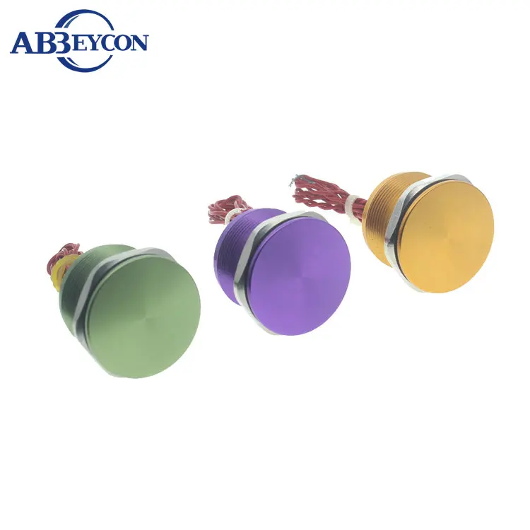 

Abbeycon мгновенная плоская головка 2A 19 мм нормально открытая Водонепроницаемая Проводная Серебристая IP68 сенсорная пьезопереключатель из алюминиевого сплава